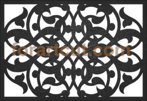 dxf files for cnc - deco panel